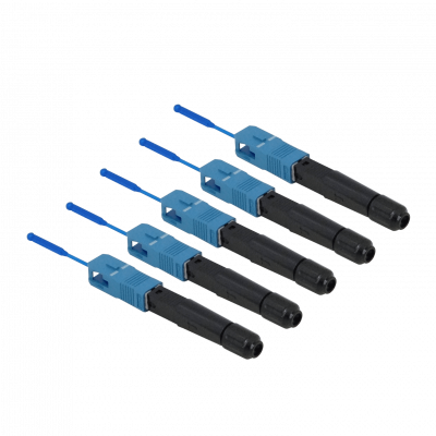 CFCS-SPLICE 5-unids. SC/UPC SM Conector de Fibra Monomodo Empalmable para Fusionadora