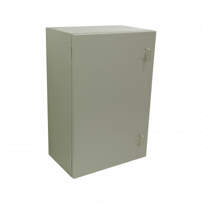ST4-625 TIBOX 600x400x250mm 2-puertas-sin/Llave Gabinete Metálico IP66 Beige con Placa