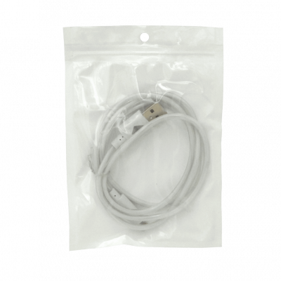 CABLE-L Cable USB a Lightning Macho 1m-1.5m 100-150cm Blanco Excepto iPhone