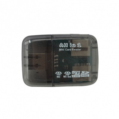 LSD-USB Lector USB2.0 A-M Todo-en-1 SD mSD CF MS CF MMC TF M2 M5-Duo 480mbps