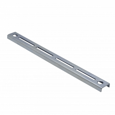 CCA-40B 40cm 2-Perf Barra Metal Ranurada Soporte para CC-240 400x39x14mm
