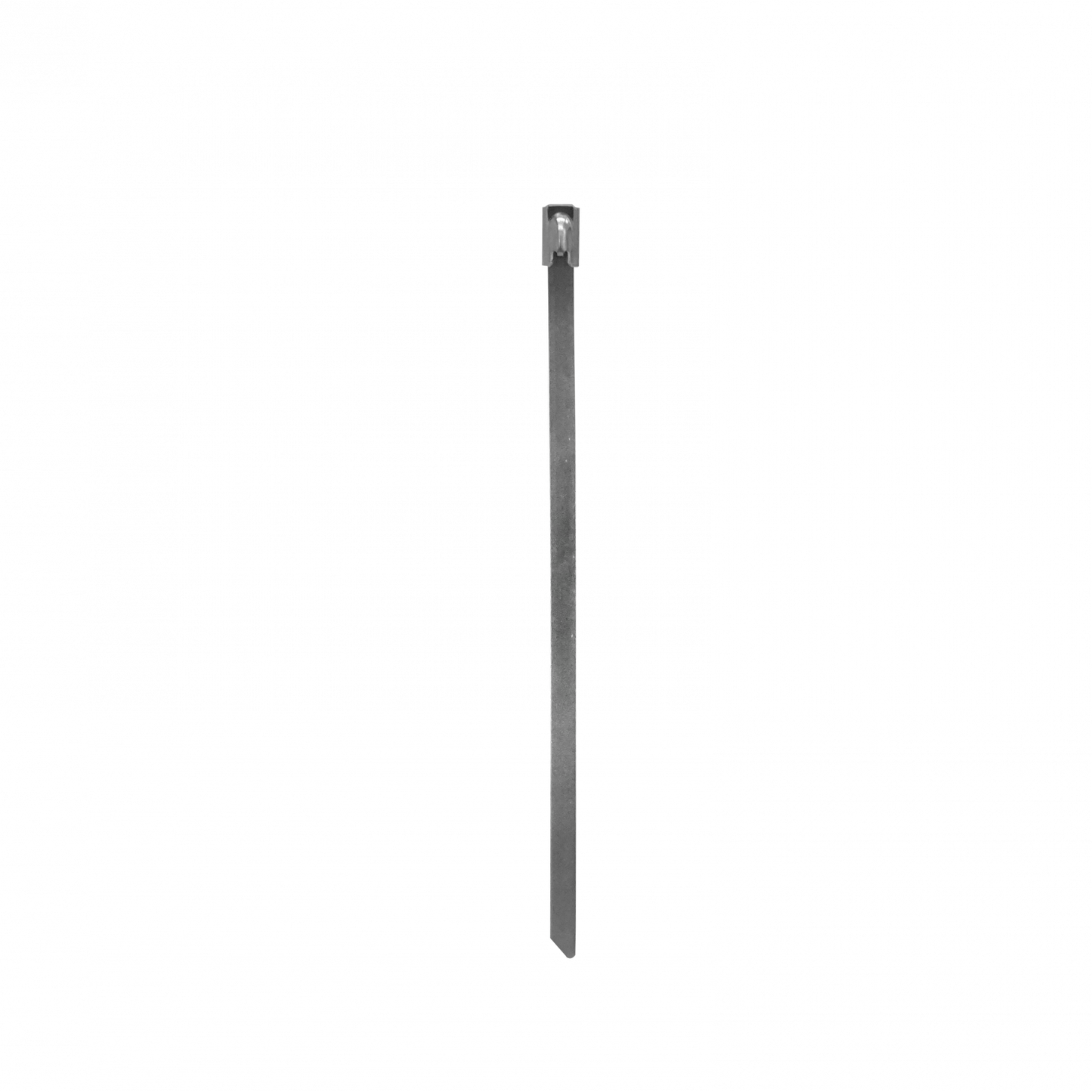 AMOX-1 Paquete de 100 unidades de flejes metálicos de acero inoxidable de 130 x 4,5 mm, calibre 0,3 mm