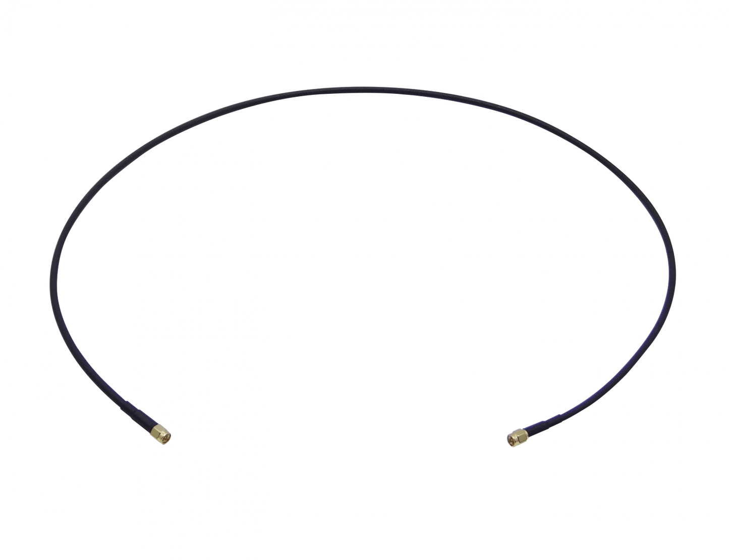 C1-SMSM1 Mikrotik 100cm Conector SMA-Macho a SMA-Macho Cable Coaxial Negro 1m SMASMA