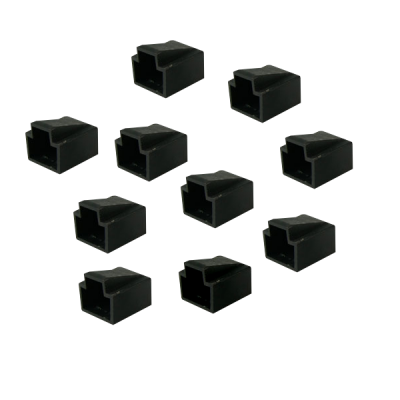 RJ45-PP/BK LINKMADE 10-unids Tapa Protector para Conector Macho RJ45