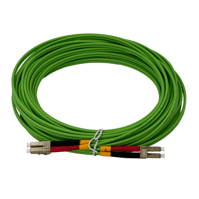 JF5LL10 10mt LC-LC OM5 Multimodo MM Dúplex Cable de Fibra 3.0mm 50/125um LSZH