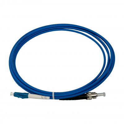 JBSLT3 LSZH Blindado 3mt LC-ST Monomodo SM Simplex Latiguillo Fibra 3.0mm 9/125