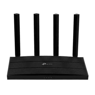 AX12 TP-LINK WiFi6 AX1500 Doble Banda 5GHz+2,4GHz 1201+300mbps 4-antenas-fijas 3-LAN 1-WAN