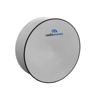 HPD4-52NS RADIOWAVES 35dBi 5,25-5,85GHz 1200mm 3º 2x2 2-N-H Antena Dish c/Radome