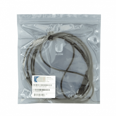 NUP-2 UBIQUITI Negro 2mt Cable Cat6 RJ45 200cm U-Cable-Patch-2M-RJ45-BK