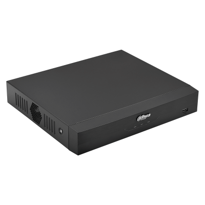 5104-IP DAHUA Grabador IP 4 Canales 5MP Salidas HDMI VGA USB 2 Entradas Audio RCA 1 Disco SATA hasta 16TB WizSense XVR5104HS