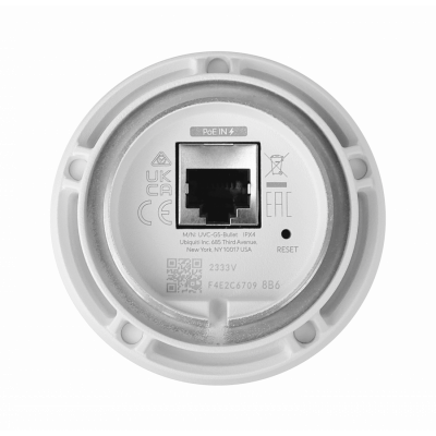 UVC-G5-BULLET-3 UBIQUITI 3 unidades Tipo Proyectil 84x45º 1-100 1512p IK04 IPX4 Cámara Infrarroja Micrófono req-PoEaf