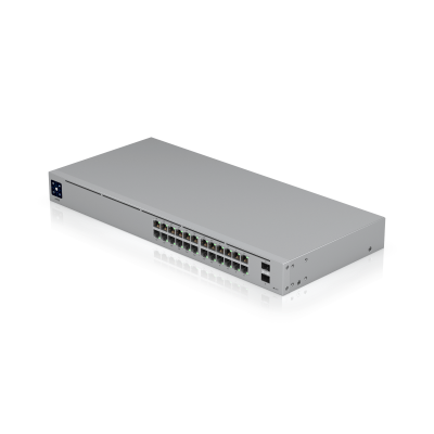USW-24-POE UBIQUITI Conmutador 95W-total 24-1000-16PoE/48af/52at 2-SFP requiere-UniFi