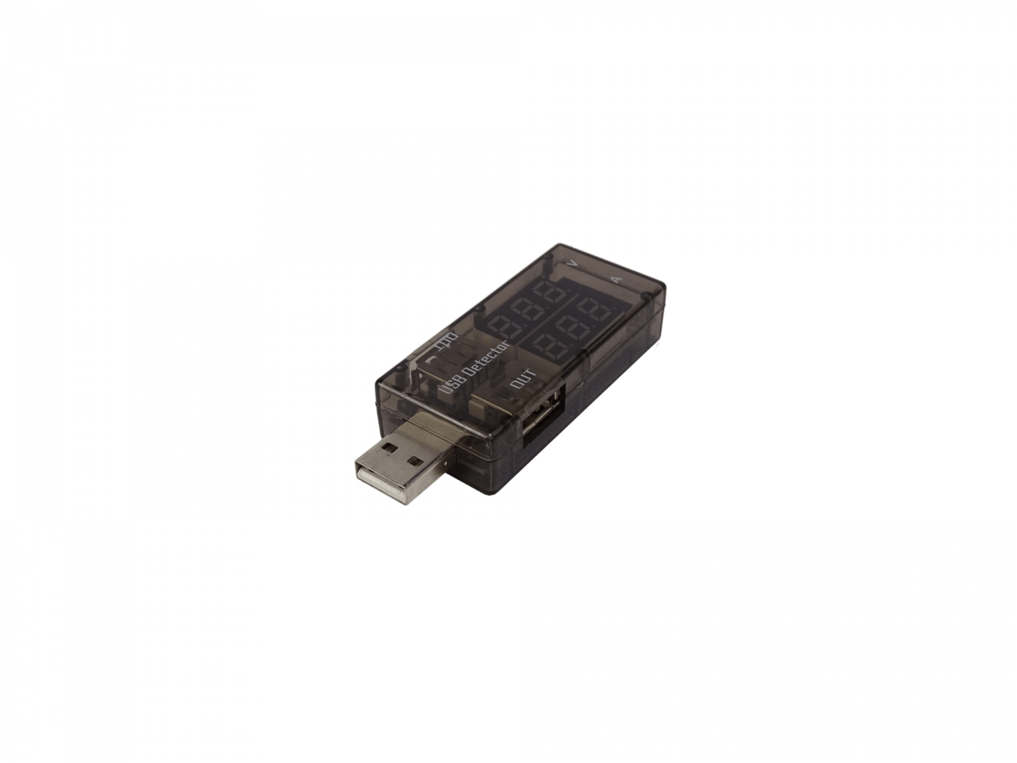 TESTER-USB Medidor Digital USB Volt Ampere KWS-10VA 1-AM 2-AH