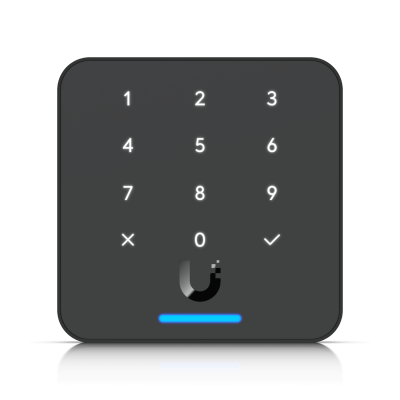 UA-G3-FLEX-B UI Negro Identificador NFC-ID Teclado Bluetooth4.1 13,56MHz PoE 1-100 IP55 Control de Acceso