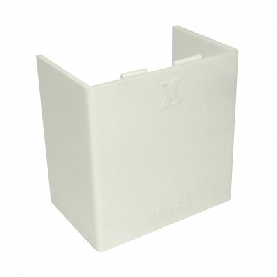 QN6U LINKCHIP Unión para Canaleta Blanca 60x40mm, Modelo CCA-6040-U, Compatible con QN6W
