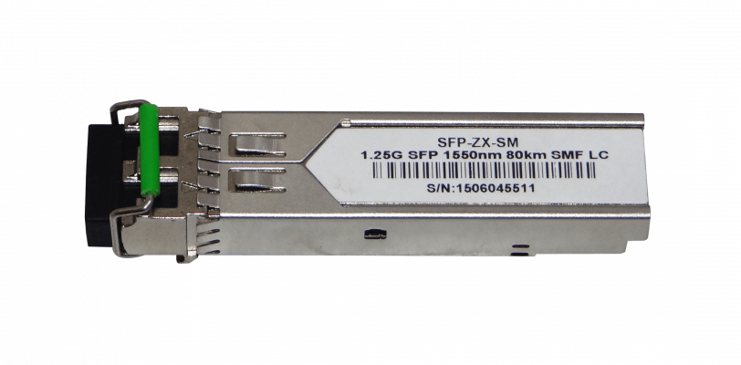 S-LC80D. SM 2-LC 80Km 1550nm Transceptor SFP 1,25Gbps Gigabit Óptica 1.25g