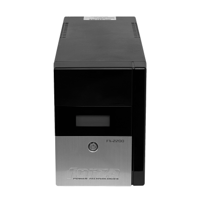FX-2200LCD-C FORZA 130WH 2x9AH 2200VA 1200W 2-C13 4-InterruptorChile 1-C14 AVR USB 2-RJ UPS