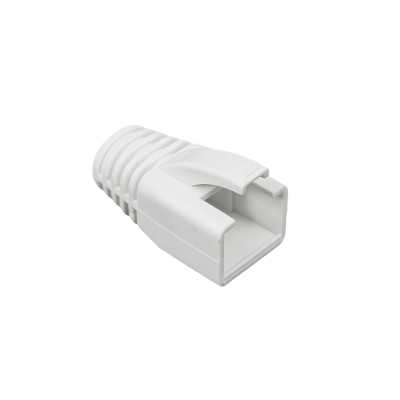 RJC-7W Blanco 8,5mm-diámetro para-RJ45-CAT7 50-Protectores