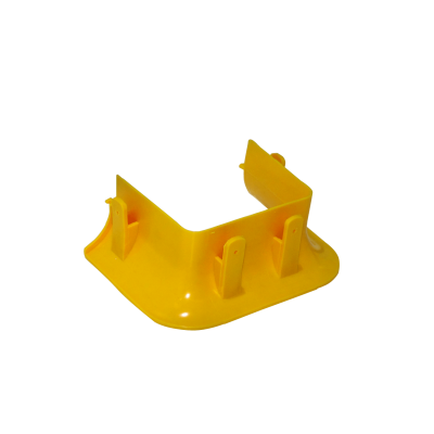 CCA-120-ET 120x100mm Campana Amarilla PC+ABS LSZH Macho/Hembra