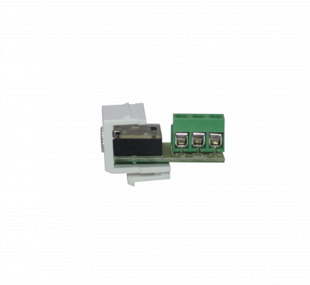 35MMFT Keystone 3.5mm 3,5mm-H Conector-1/8 Audio Atornillable de Superficie Plug Hembra