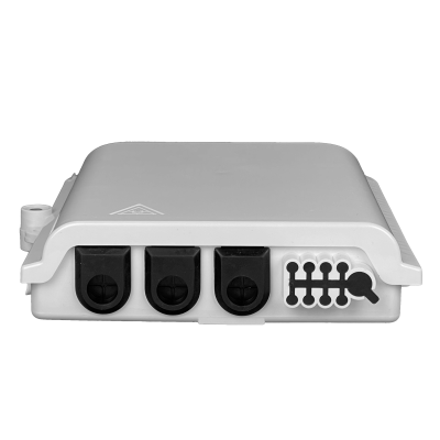 BOX-2-8C 8-Manguito-no-incluido 8-CL-Rect IP65 Caja Blanco-Invierno Fibra NAP