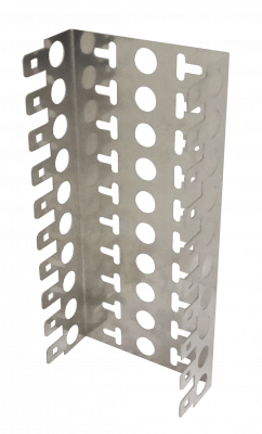FRAME100P 100-Pares 22mm 10-KRONE Soporte Metalico Base 10-Regletas