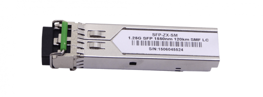 S-LC120 SM 2-LC 120Km 1550nm Transceptor SFP 1,25Gbps Gigabit Óptico Monomodo