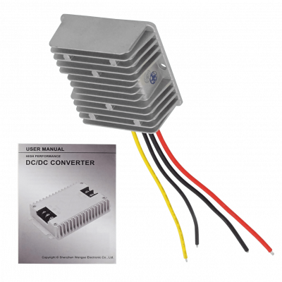 DCDC24-483 Convertidor 144W in:20-32VDC in:24VDC out:48VDC 3A IP68 Step Up Boost