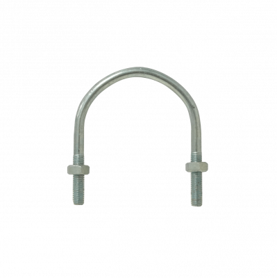 UDN-05 Sujetador 35-50mm Diámetro Poste Tubular con 2-tuercas-10mm requiere/pletina