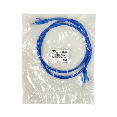 CPA-1 ULINK 1mt Cat5E Azul Cable Patch Inyectado Multifilar 100cm