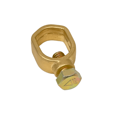 BRA-CC Conector Bronce Para Barra Toma Tierra de 3/4 5/8 1/2