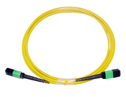 JFSMM3 3 metros MPO-MPO 12-Núcleos Tipo-B Monomodo SM Cable Óptico Fibra LSZH 9/125