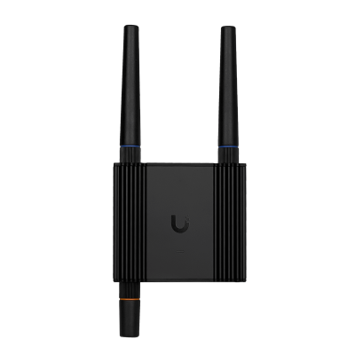 UMR-ULTRA UI Enrutador LTE/3G con 2 Ranuras SIM, Alimentación 4pin-ATX/9-30V, Antenas RPSMA Incluidas, Requiere 5V USB-C