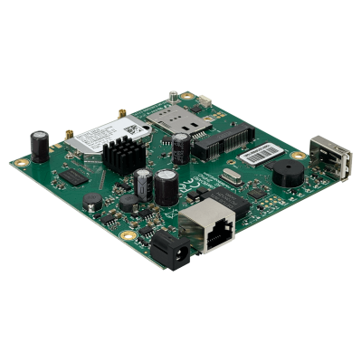 RB912UAG-2HPND MIKROTIK L4 2,4GHZ 2x2 MINIPCIE 1-1000 2-MMCX USB 600MHZ 64MB SIMCARD