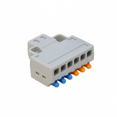 REPA-26 Conector de empalme para 2 a 6 hilos, capacidad de 32A y 250V, compatible con calibres AWG28-14 (0,08-2,5 mm²)