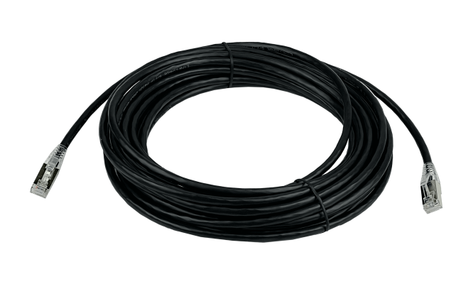 CPX6-10 LINKMADE Ext 10mt Cat6 SF/UTP Negro Cable para Intemperie Multihilo