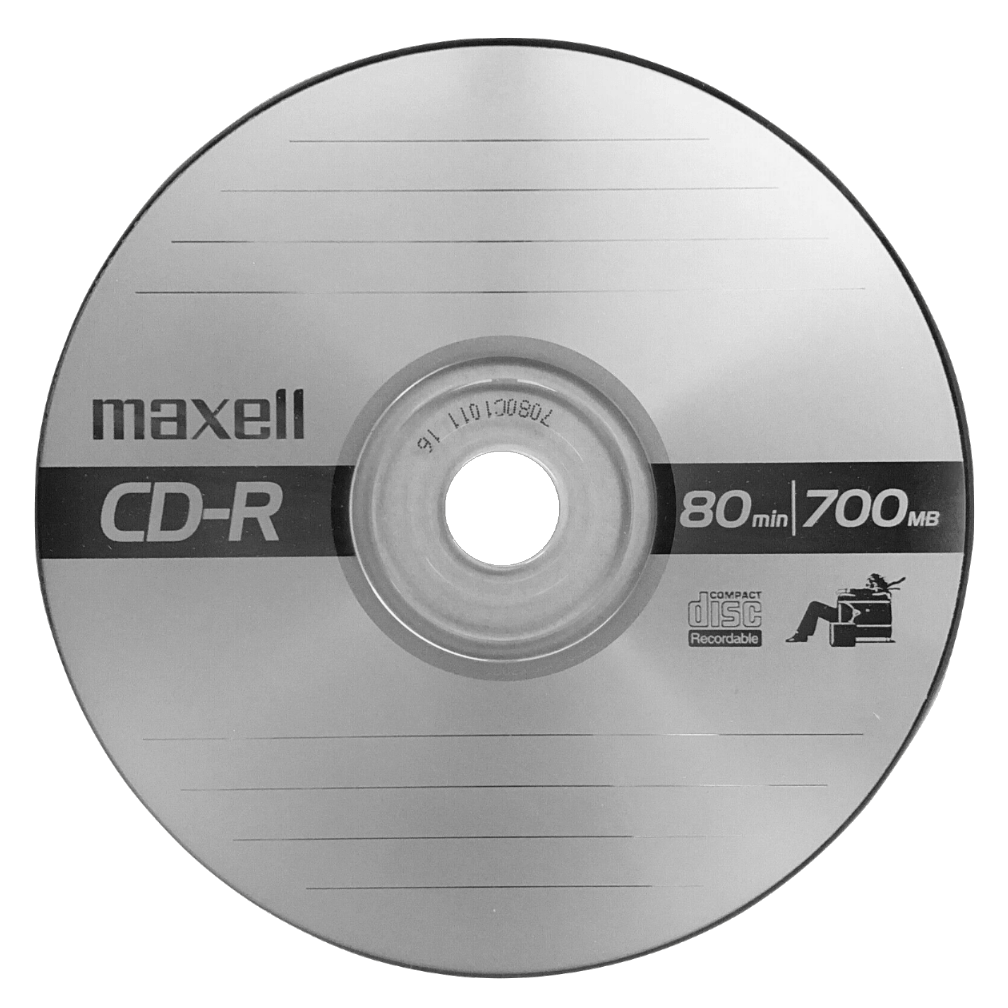 CD-R100 MAXELL Paquete de 100 unidades de CD-R 700mb 1x-48x 80min