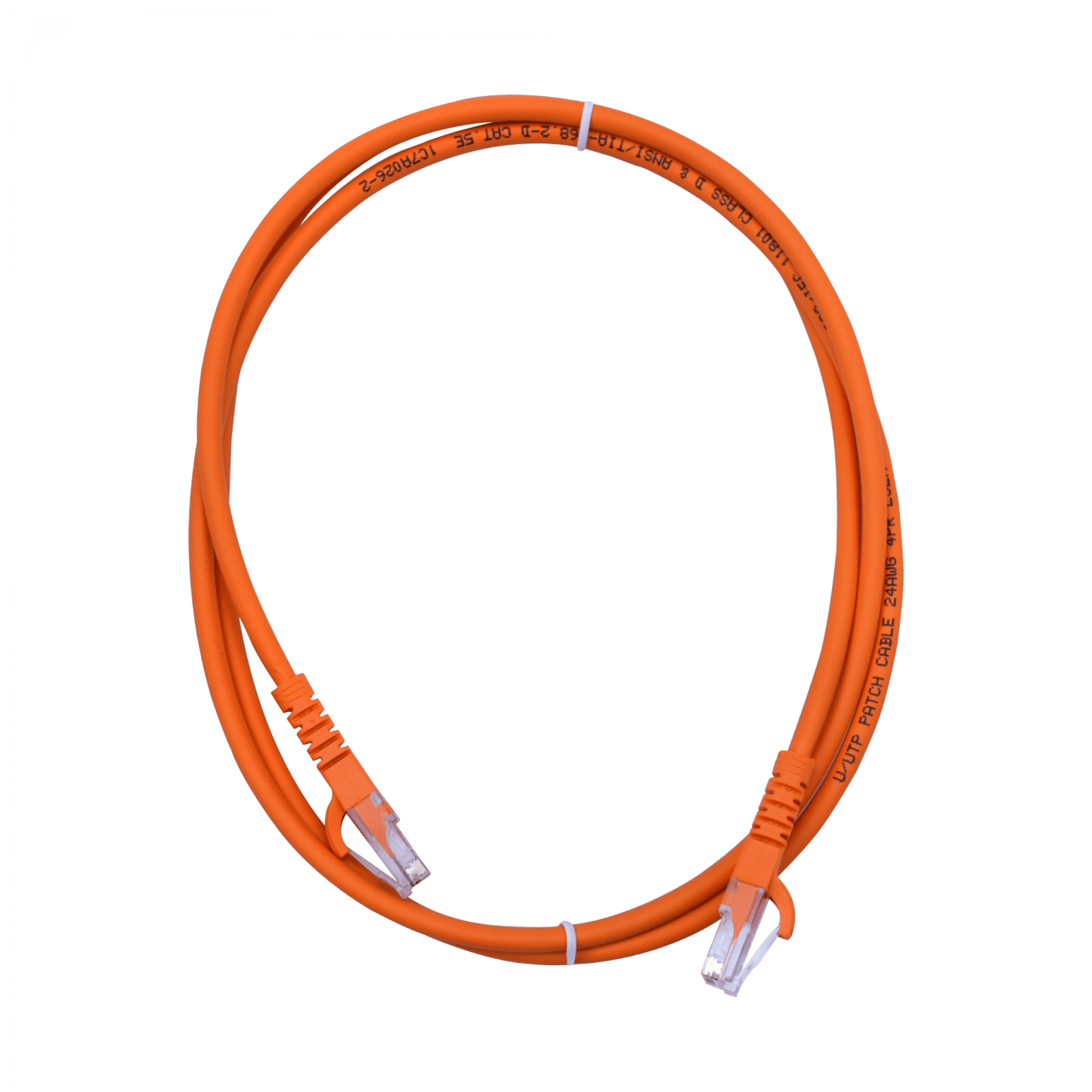 CP6B-15L LINKMADE Cable de parcheo CAT6 NARANJA LSZH 1,5 metros con conectores inyectados multifilar