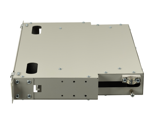 ODF-1 Marco Distribuidor Óptico Altura 1U para Bastidor Construcción Metálica Capacidad para 1 Panel de Distribución