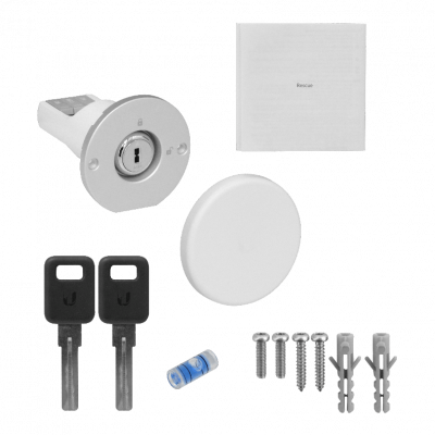 UA-RESCUE UBIQUITI Par de Llaves de Rescate con Contacto NA/NC para Fallo en Unifi-Access