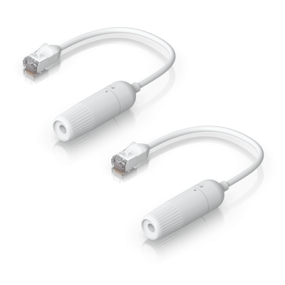 RJ45-15MM UBIQUITI 2 unidades Adaptador RJ45 Categoría6A Apantallado Conexión Macho-Hembra