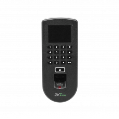 F19 ZK con Panel Gestión Entrada RS485 LAN/IP incluido 12V Biométrico-RFID 175x82mm