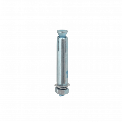 MAST-PA73 Perno de Fijación 12mm de diámetro x 73mm de largo 12x73 Incluye Tuerca Hexagonal de 13mm