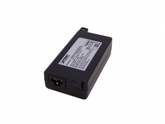 POE-172 PLANET Adaptador de corriente 220VAC a PoE+ 802.3at 56V 60W 2 puertos RJ45 Gigabit necesita cable de alimentación