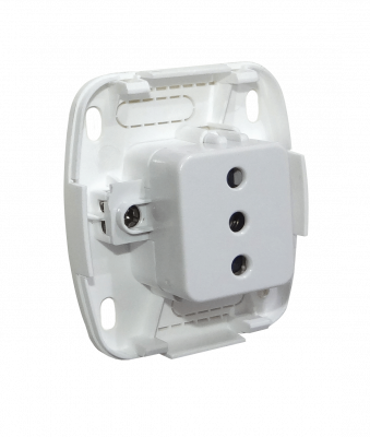 ENCHUFE-1 KALOP 1-Enchufe Sobrepuesto Blanco con-Tierra Tekna KS39672