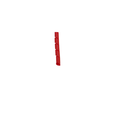 KS-12R PE Rojo 12mt 12/15/0,85mm Espiral Atrapa Cable Ordenador