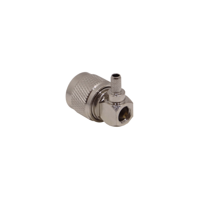 NM2J Conector N-Macho 90-Grados LMR195 Crimpeable RG58 RG142