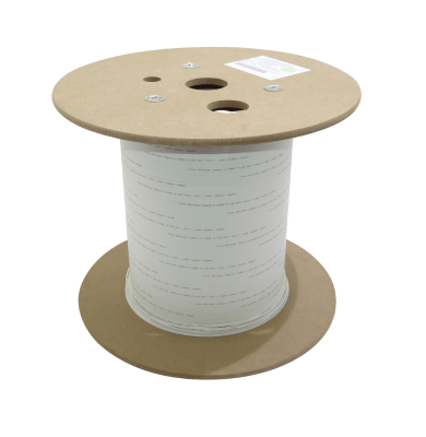 CFSP6 6-Hilos-G652D Blanca 500m Cable Exterior Planta Externa FTTH SM LSZH 4x2.5mm