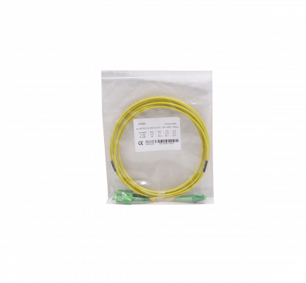 JFSAB3 3 metros SC/APC-LC/APC Monomodo SM Dúplex Latiguillo de Fibra Óptica 9/125µm 3mm