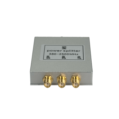 SCW03 1x3 380-2500MHz 0,4GHz-2,5Ghz Repartidor de Señal RF 1 Entrada SMA-H 3 Salidas SMA-H